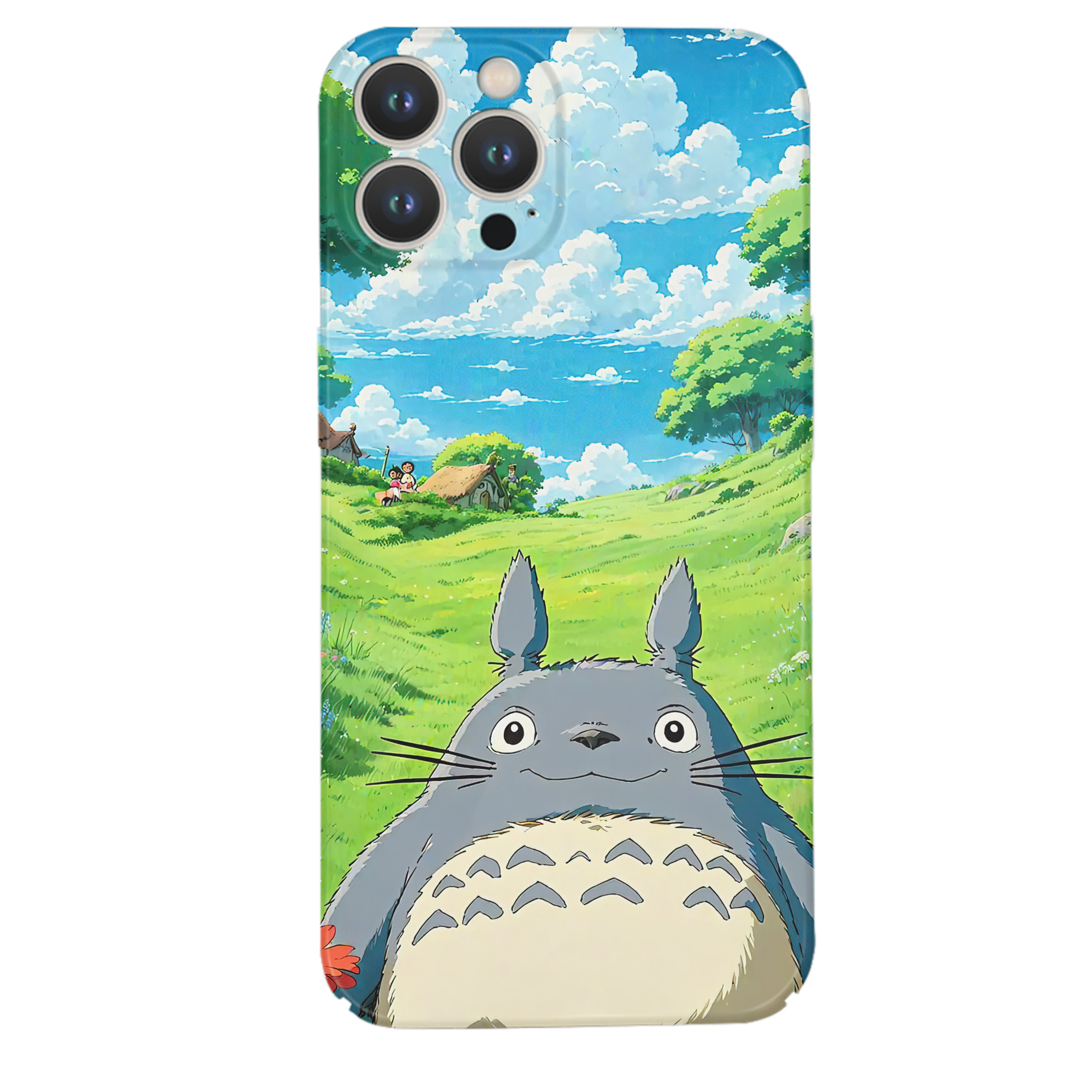 （画像用） となりのトトロ 草壁メイ 草壁サツキ My Neighbor Totoro Satsuki Kusakabe Mei Kusakabe 【iPhone 14シリーズ対応】ハードケース